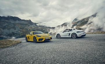 Porsche 718 Spyder ve 718 Cayman GT4 tanıtıldı! İşte özellikleri