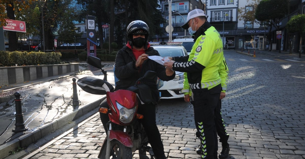Trabzon’da sokağa çıkma kısıtlamasına uymayan 88 kişiye 226 bin lira ceza
