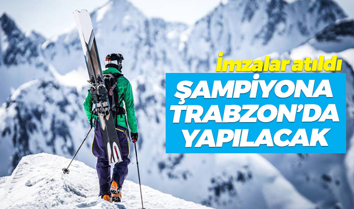 Türkiye Dağ Kayağı Şampiyonası, Trabzon’da yapılacak