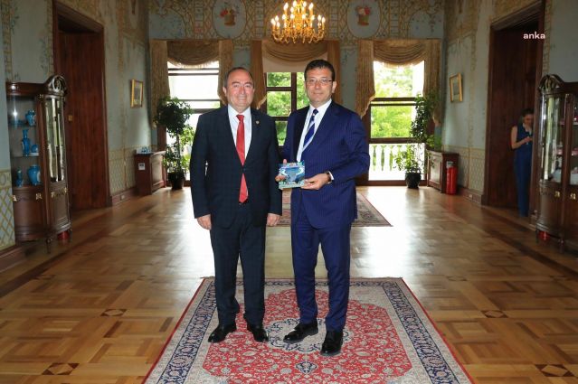 Artvin Belediye Başkanı Elçin, İbb Başkanı İmamoğlu’nu Ziyaret Etti