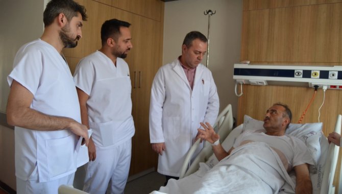 Trabzon’da prostat kanseri tanısı alan hasta kapalı yöntemle ameliyat edildi