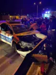 Giresun’da Polis Aracı Kaza Yaptı: 2 Polis Yaralandı