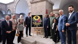 Merzifon Halk Eğitim Merkezinin yıl sonu sergisi açıldı