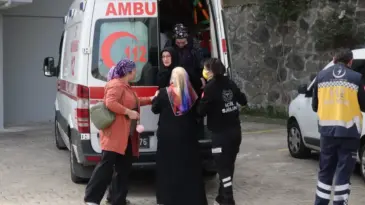 Trabzon’da Apartman Yangını