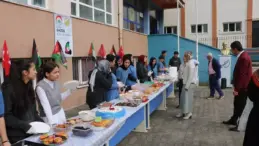 Of’ta Gazze İçin Kermes Düzenlendi