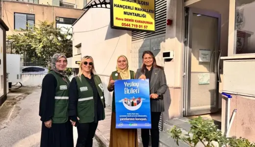 Yeşilay Kadın Komisyonu Muhtarları Ziyaret Etti