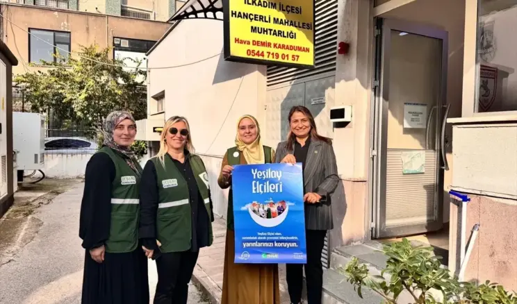 Yeşilay Kadın Komisyonu Muhtarları Ziyaret Etti