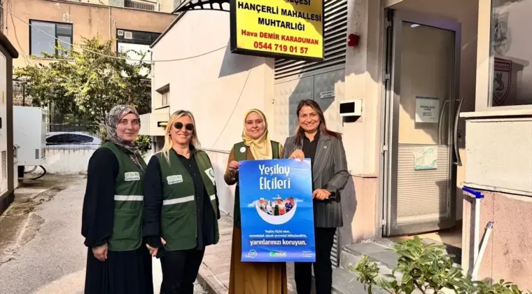 Yeşilay Kadın Komisyonu Muhtarları Ziyaret Etti