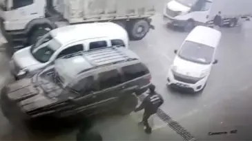 Düzce’de Araç Muayene İstasyonunda Kaza