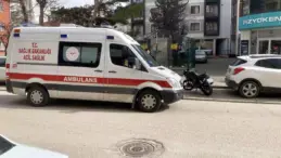 Bolu’da Motosiklet ve Otomobil Çarpıştı