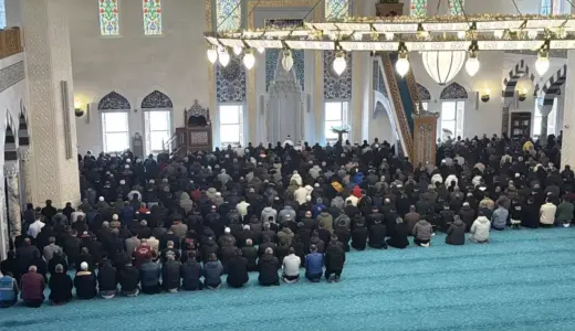 Ramazan’ın İlk Cuma Namazı Coşkuyla Kılındı