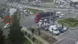 Düzce’de Bisikletli Yaya Kazası