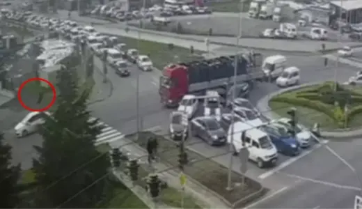 Düzce’de Bisikletli Yaya Kazası