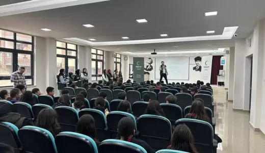 Tokat’ta Yeşilay Şehit Sinan Bilir Ortaokulu’nda tanıtıldı